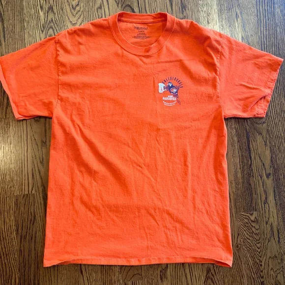 Margarittaville Jimmy Buffet beachy Gatlinburg, TN Orange Graphic large tee - Picture 1 of 3